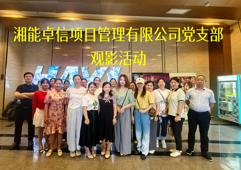 光影回溯歷史，信仰照亮征程 ——公司黨支部開展主題黨日觀影活動